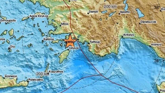 Σεισμός ανοιχτά της Ρόδου: Μία νεκρή και δεκάδες τραυματίες στη νοτιοδυτική Τουρκία