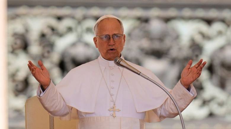 Πάπας Λέων: Ένα παλαιστινιακό κράτος είναι η μοναδική λύση στη σύγκρουση με το Ισραήλ