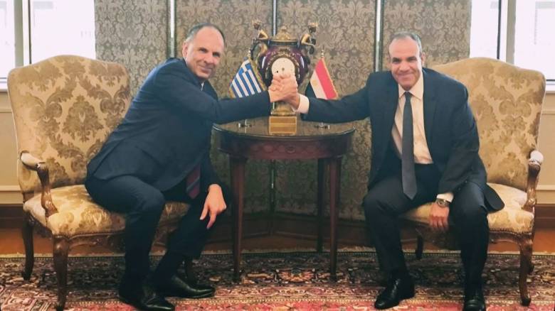 Συνάντηση Γεραπετρίτη με τον Αιγύπτιο υπουργό Εξωτερικών για την Μονή Σινά