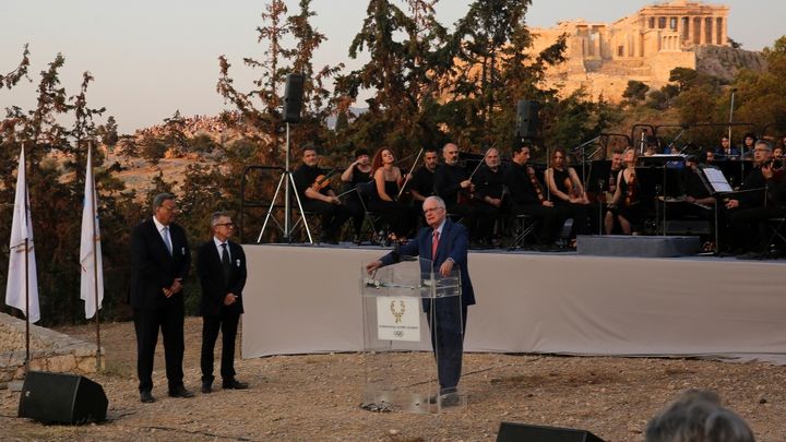 Ο Κωνσταντίνος Τασούλας κήρυξε την έναρξη της Διεθνούς Συνόδου για Νέους Ολυμπιακούς Πρεσβευτές