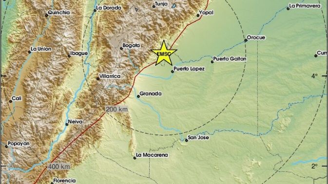 Ισχυρός σεισμός 6,5 Ρίχτερ στην Κολομβία