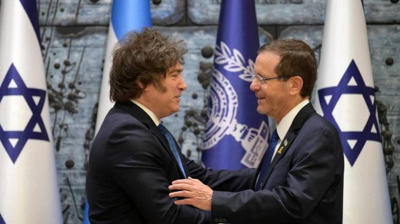 Επίσημη επίσκεψη του Χαβιέρ Μιλέι στο Ισραήλ -Συνάντηση με τον πρόεδρο Ισαάκ Χέρτσογκ