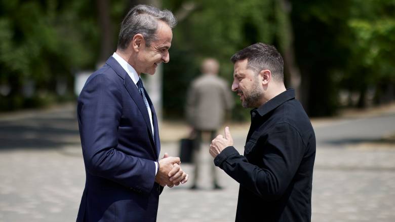 Μητσοτάκης: Η Οδησσός σύμβολο της αντίστασης των Ουκρανών - Η συνάντηση με Ζελένσκι