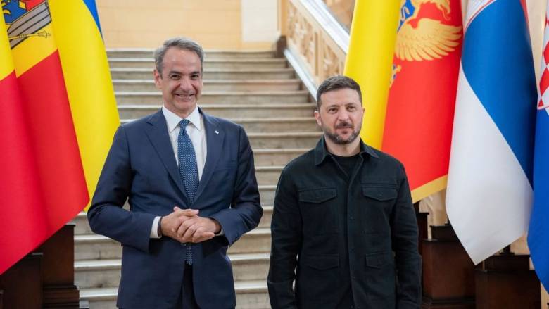 Μητσοτάκης από Οδησσό: Η  Ευρώπη να επενδύσει στην άμυνά της - Επείγει κατάπαυση πυρός στην Ουκρανία