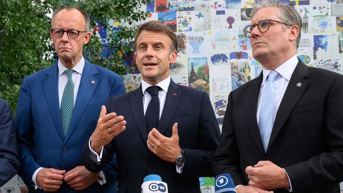 Τηλεφωνική επικοινωνία Μερτς, Μακρόν και Στάρμερ για τις επιθέσεις του Ισραήλ στο Ιράν