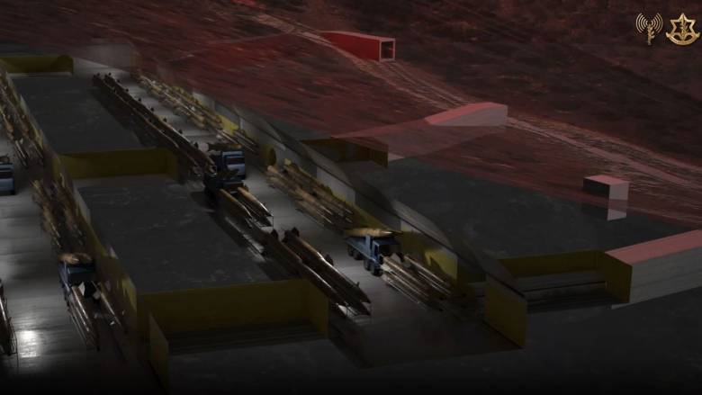 O IDF «χτύπησε» υπόγεια ιρανική αποθήκη με πυραύλους Κρουζ και εκτοξευτήρες