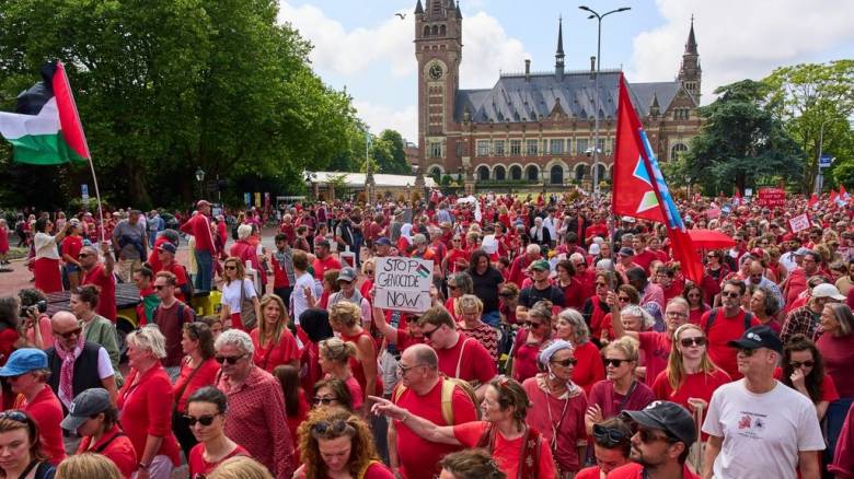 Ολλανδία: Χιλιάδες διαδηλωτές καλούν την κυβέρνηση να λάβει μέτρα για την Γάζα