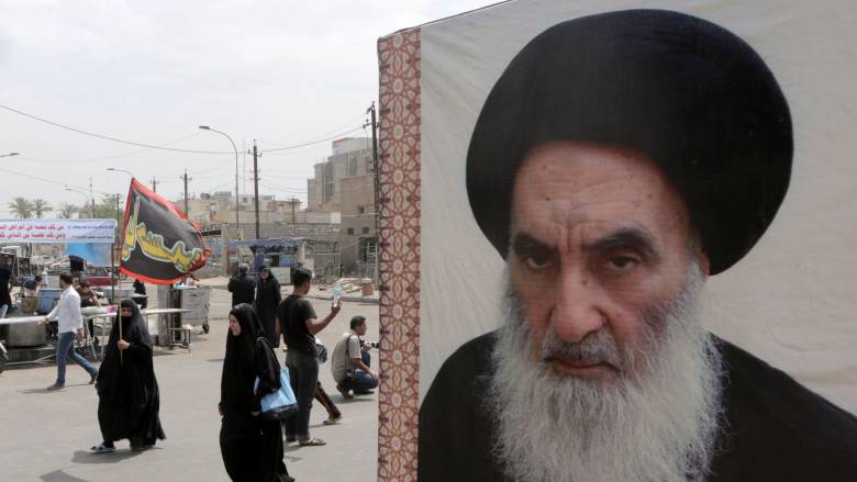 Ο αγιατολάχ Αλί Σιστάνι του Ιράκ καταδικάζει οποιαδήποτε «απειλή» κατά των ηγετών του Ιράν