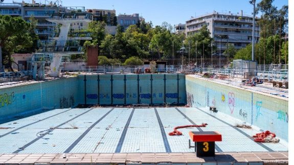 Δούκας για Ολυμπιακό Κολυμβητήριο Ζαπείου: Κάνουμε ένα αποφασιστικό βήμα για να λειτουργήσει ξανά
