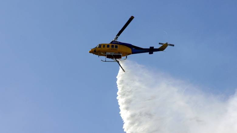 Φωτιά σε δασική έκταση στις Σέρρες - Επιχειρούν εναέρια και επίγεια μέσα