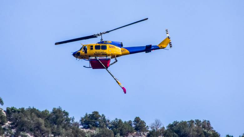Σε ύφεση η φωτιά στο Κεφαλοχώρι Σερρών