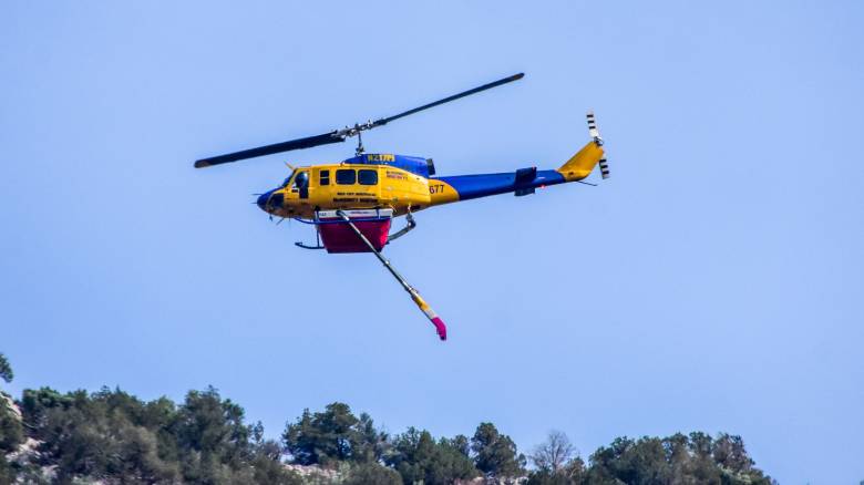 Φωτιά σε εξέλιξη στον Χορτιάτη - Οριοθετήθηκε το μέτωπο στα Δερβενοχώρια