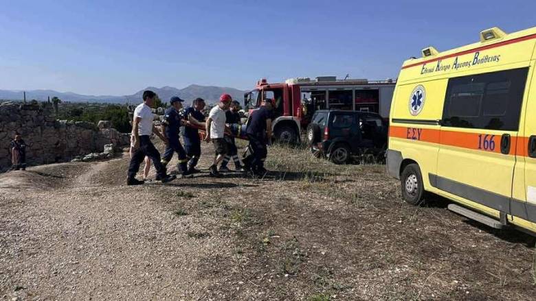 Αργολίδα: Επιχείρηση διάσωσης τουρίστα που έπεσε σε πηγάδι σε αρχαιολογικό χώρο