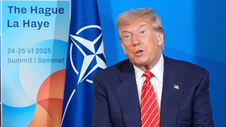 Τραμπ από Σύνοδο ΝΑΤΟ: Γίνεται θαυμάσια πρόοδος για τη Γάζα – Λόγω της επίθεσης θα έχουμε καλά νέα