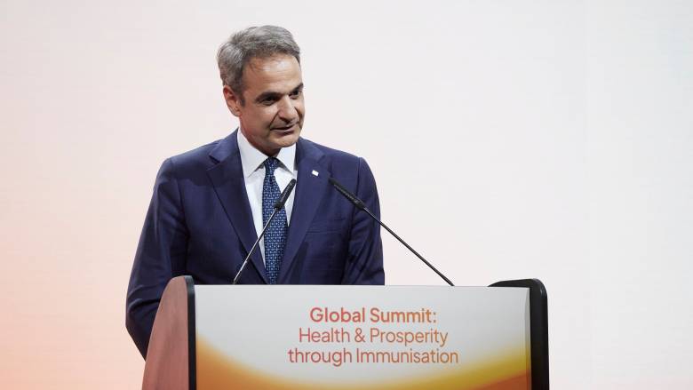Παρέμβαση Μητσοτάκη στη Σύνοδο Κορυφής «Global Summit: Health & Prosperity through Immunisation»