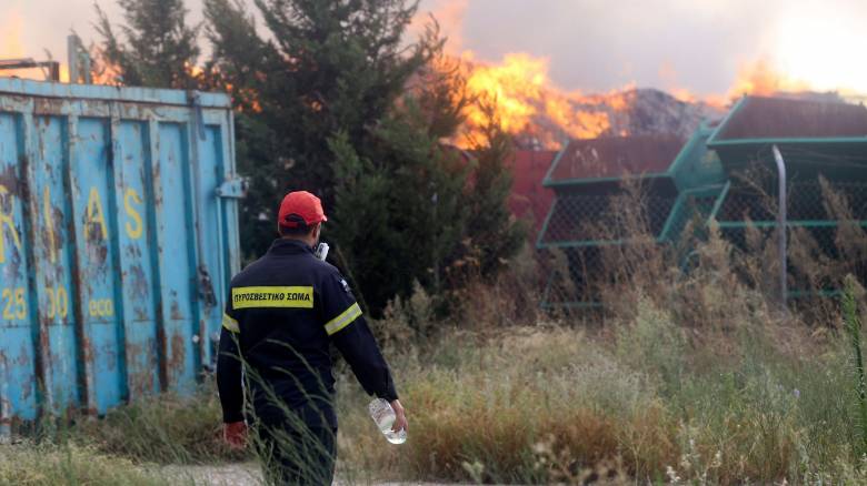 Βόλος: Φωτιά σε δύο εστίες ανάμεσα σε Στεβανοβίκειο και Ριζόμυλο