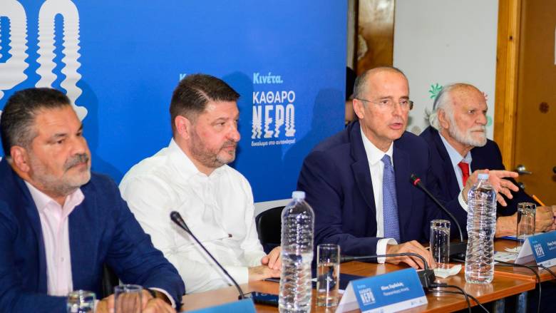 Υπεγράφη από την Περιφέρεια Αττικής η σύμβαση για το έργο υδροδότησης της Κινέτας