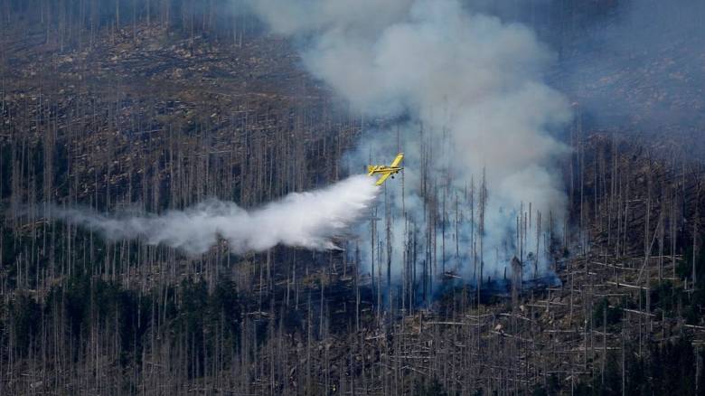 Μαίνεται η φωτιά στην Σαξονία και στη Θουριγγία - Εκκενώθηκαν χωριά, τραυματίστηκαν πυροσβέστες