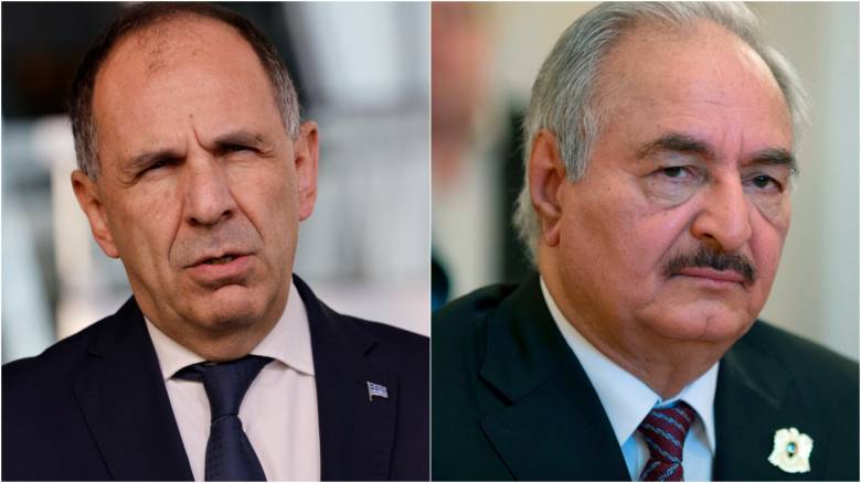 Τετ α τετ Γεραπετρίτη - Χαφτάρ: «Οι σχέσεις μας θα έχουν θετική εξέλιξη»