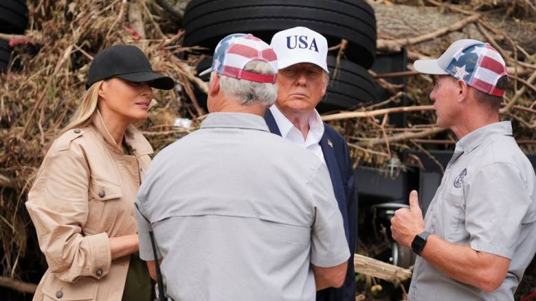 ΗΠΑ: Στο Τέξας ο Τραμπ, επτά ημέρες μετά τις καταστροφικές πλημμύρες