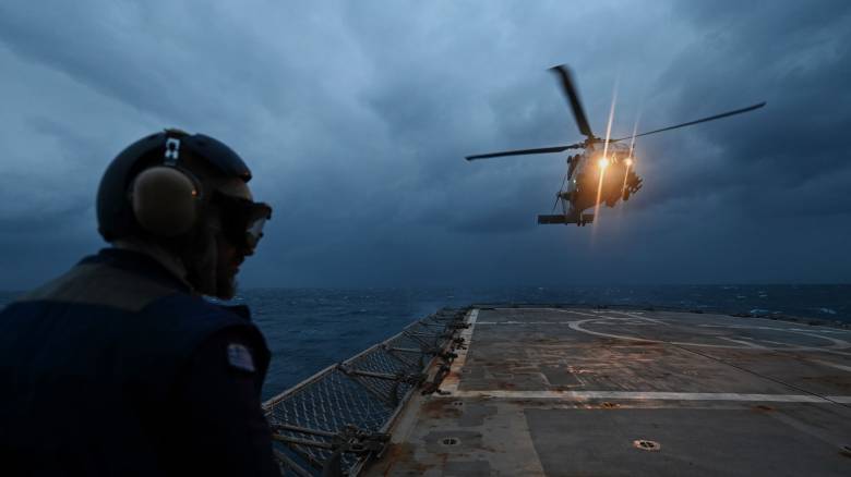 Συνεκπαίδευση της φρεγάτας «Ψαρά» με τη φρεγάτα «Tarkash» του ινδικού Πολεμικού Ναυτικού