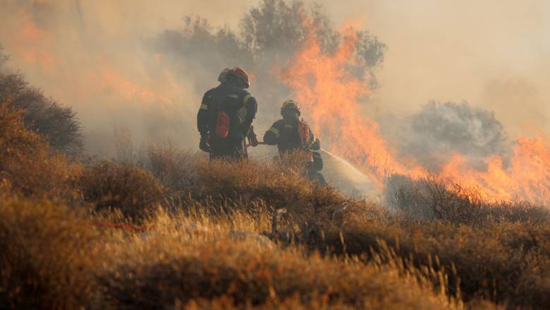 Υπό έλεγχο η φωτιά στην Καλλονή Μυτιλήνης: Απείλησε σπίτια, κάηκαν αυτοκίνητα
