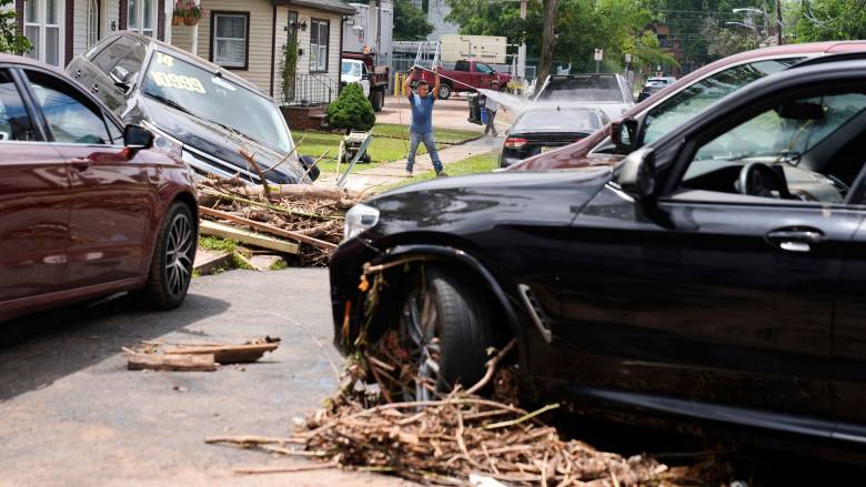 Νιου Τζέρσεϊ: Νεκροί δύο άνθρωποι στις πλημμύρες -Έπεσαν 150 χιλιοστά βροχής σε δύο ώρες