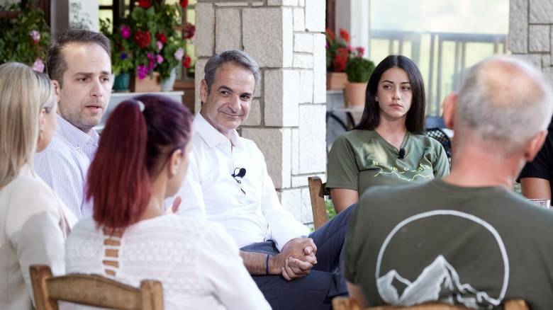 Μητσοτάκης από Φουρνά Ευρυτανίας: H ορεινότητα αποτελεί διακριτό άξονα του κυβερνητικού καμβά