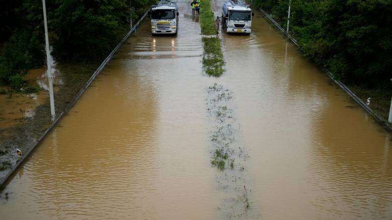 Ρεκόρ βροχοπτώσεων στην Νότια Κορέα - Δύο νεκροί και 1.000 εκτοπισμένοι