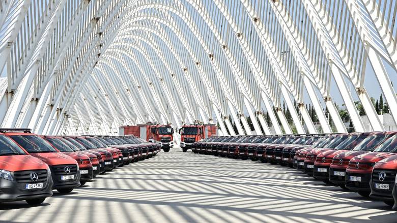 Αυτά είναι τα 164 νέα οχήματα της Πυροσβεστικής - Συνολικής αξίας 15,5 εκατ. ευρώ