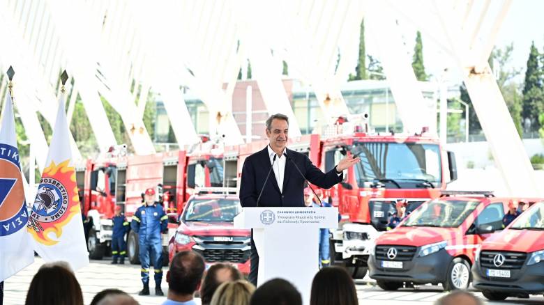 Μητσοτάκης: Έχουμε τις περισσότερες πυροσβεστικές δυνάμεις από ποτέ άλλοτε