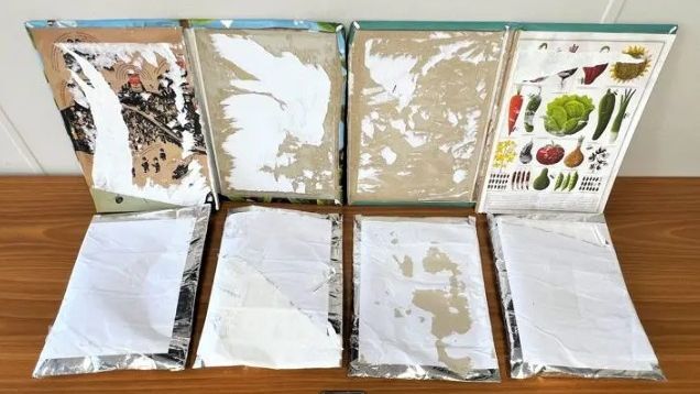 Ελ. Βενιζέλος: 35χρονος είχε κρύψει σε εξώφυλλα παιδικών βιβλίων πάνω από 2,7 κιλά κοκαΐνης