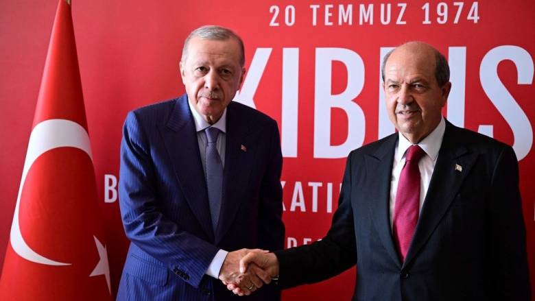 Προκαλεί ο Ερντογάν από τα Κατεχόμενα: «Η διεθνής κοινότητα να συμφιλιωθεί με την πραγματικότητα»