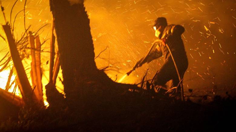 Συναγερμός από φωτιά στην περιοχή Ζαρκάδια Παρανεστίου Δράμας