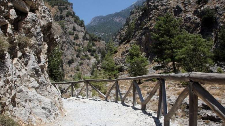 Χανιά: Κλειστό θα παραμείνει το φαράγγι της Σαμαριάς λόγω των έντονων καιρικών φαινομένων
