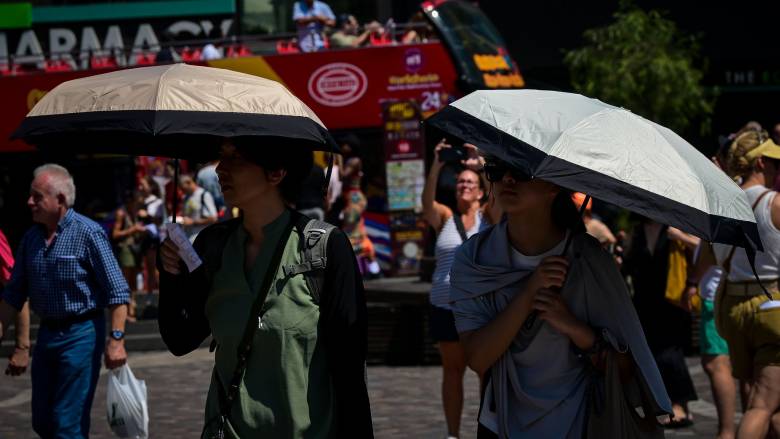 Καύσωνας: Οι οκτώ περιοχές όπου ο υδράργυρος άγγιξε τους 45 βαθμούς Κελσίου