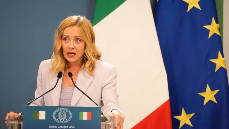 Τζόρτζια Μελόνι: «Εξαιρετική είδηση η συμφωνία για την Γάζα»