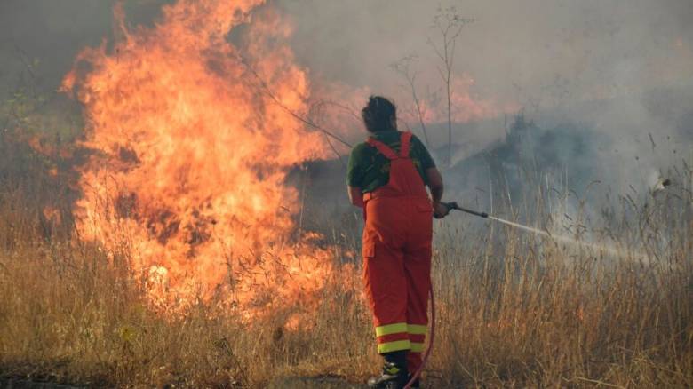 Μεγάλη φωτιά στη Σαρδηνία: 140 λουόμενοι απομακρύνθηκαν με ταχύπλοα από παραλία