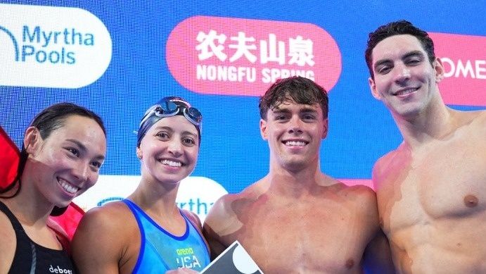 Κολύμβηση: Παγκόσμιο ρεκόρ οι ΗΠΑ στα 4Χ100μ. ελεύθερο mixed