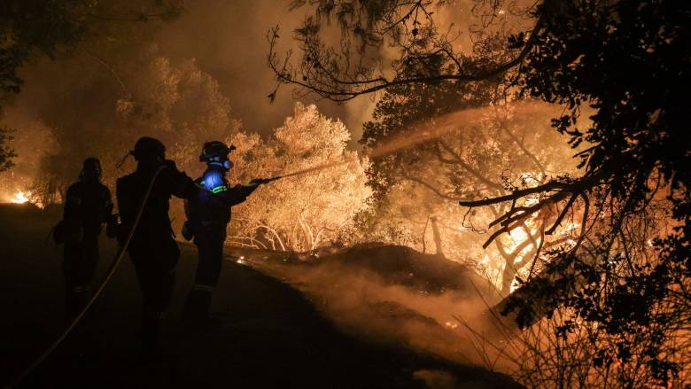 Μεσολόγγι: Yπό έλεγχο η φωτιά στην περιοχή Κοκώρη