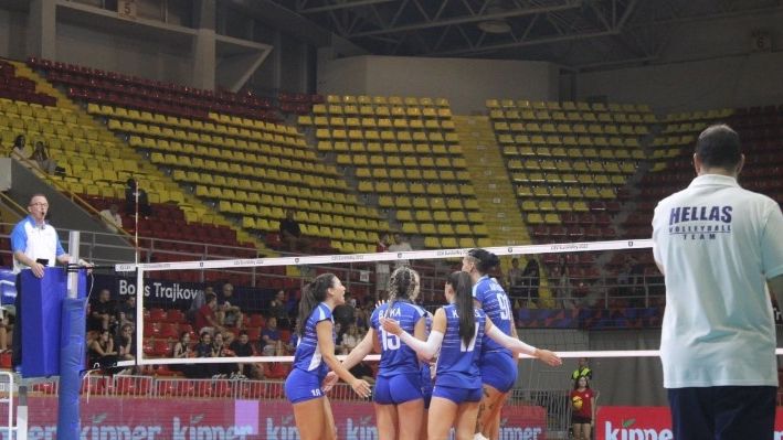 Εθνική γυναικών: Με το απόλυτο νικών εξασφάλισε την πρόκριση για το Ευρωβόλεϊ 2026