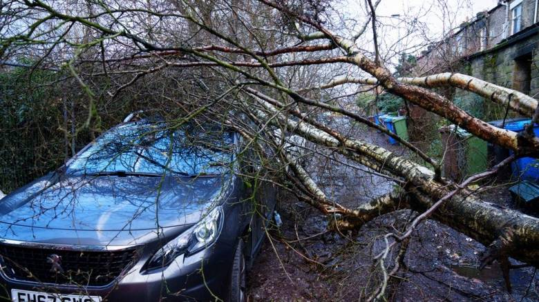 Ισχυρή καταιγίδα στη Σκωτία: Ριπές ανέμου 130 χλμ/ώρα - Σε «πορτοκαλί» συναγερμό η χώρα