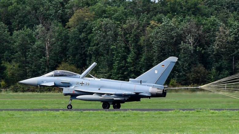 Γερμανικά Eurofighter μεταφέρονται σε βάση ανατολικά της Βαρσοβίας
