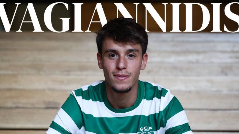 Ο Βαγιαννίδης ανακοινώθηκε από τη Σπόρτινγκ ως το 2030 - Στα 80 εκατ. η ρήτρα αποδέσμευσης