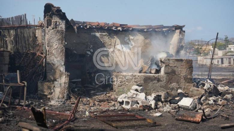 Φωτιά στην Κερατέα: Αυτό είναι το σημείο που εντοπίστηκε η σορός ηλικιωμένου