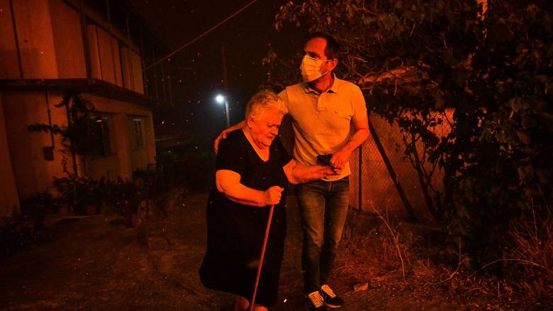 Φωτιά στην Αρχαία Ολυμπία: Εκκενώθηκε το χωριό Ηράκλεια