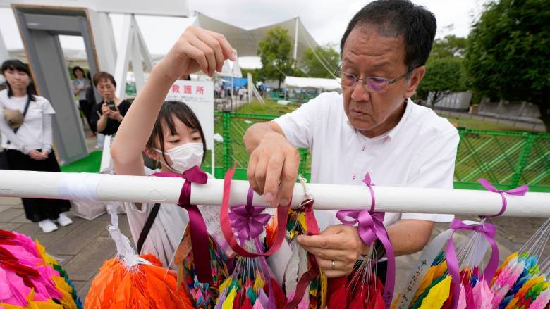 Ναγκασάκι: 80 χρόνια μετά, ενός λεπτού σιγή την ώρα της έκρηξης της ατομικής βόμβας