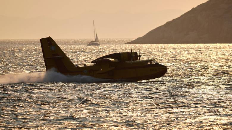 Φωτιά στην περιοχή Στεφάνη Πρεβέζης - Σηκώθηκαν εναέρια μέσα