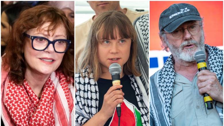 Σούζαν Σάραντον και Γκρέτα Τούνμπεργκ θα πλεύσουν προς τη Γάζα - Στόχος η παράδοση βοήθειας