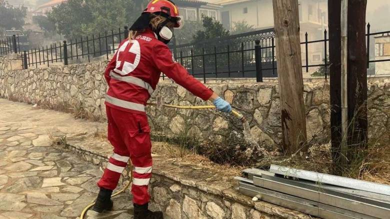Ελληνικός Ερυθρός Σταυρός: Εθελοντές Σαμαρείτες - Διασώστες επιχειρούν στη Ζάκυνθο